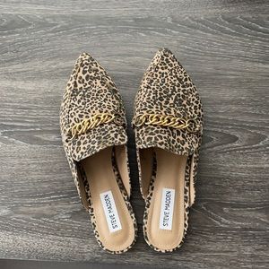Steve Madden Leopard Mules